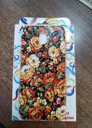 Чехол силиконовый на телефон Samsung J530 J5 2017 c цветочным ...