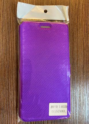 Чехол-книжка на телефон ASUS ZenFone 3 Deluxe ZS570KL фиолетов...