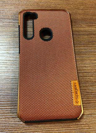 Защитный чехол-накладка на телефон Xiaomi Redmi Note 8 коричне...