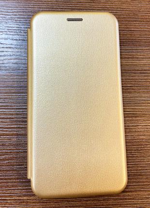 Чехол-книжка на телефон Xiaomi Redmi 8A золотистого цвета