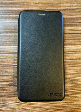 Чехол-книжка на телефон Samsung J710, J7 2016 года черного цвета