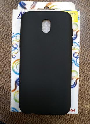 Чохол силіконовий на телефон Samsung J530 J5 2017 чорний