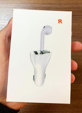 Bluetooth-гарнитура +АЗУ (2 в 1) Airpods White