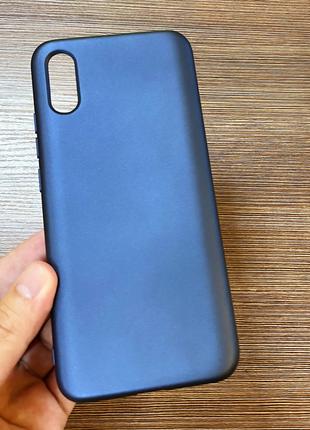 Оригинальный чехол Silicone Case на телефон Xiaomi Redmi 9A те...