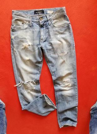 Стильные рваные мужские джинсы mavi 29/32 в хорошем состоянии