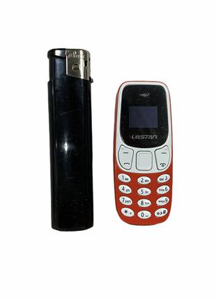 Мини мобильный маленький телефон L8 Star BM10 (2Sim) оранжевый