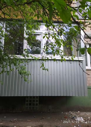 Комплексный ремонт балконов и лоджий в Харькове БЕЗ ПОСРЕДНИКОВ