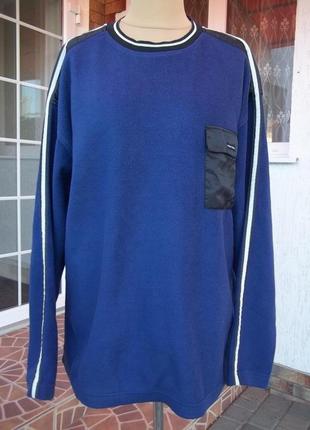 ( 50 / 52 р )  мужской свитер флисовая кофта джемпер новый