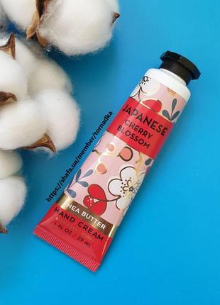 Крем для рук bath body works - japanese cherry blossom