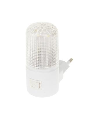 Экономный светильник ночник 1Вт Светодиодный в розетку LED с в...