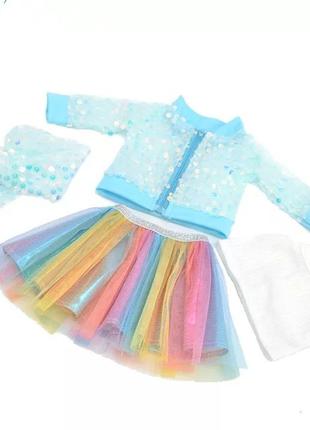 Одежда для куклы Baby Born / Беби Борн 40-43 см набор Единорож...