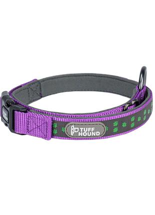 Світловідбиваючий нашийник для собак TUFF HOUND 1537 Purple S ...