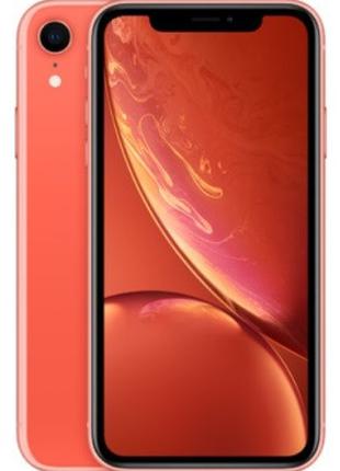 Смартфон Apple iPhone XR 128GB Coral, Гарантия 12 мес. Refurbi...