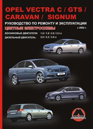 Руководство по ремонту: Opel Vectra C / GTS / Caravan / Signum