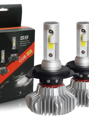 Лампа автомобильная LED S9 H7 (Silver) | Диодная лампа для авт...