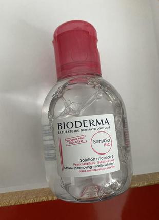 Мицеллярная вода биодерма bioderma sensibio h2o