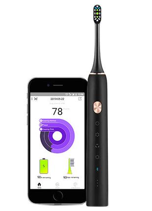 Розумна звукова зубна щітка Xiaomi Soocas X3 Soocare, чорна