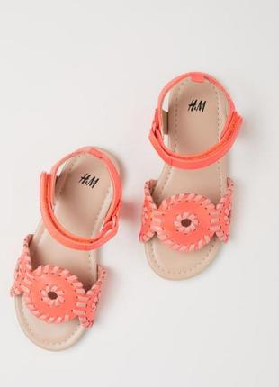 Босоножки h&m сандали для девочки сандалии босоніжки