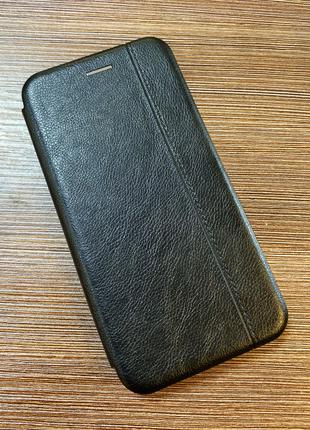Чехол-книжка на телефон iPhone XS MAX черного цвета