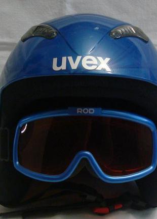 Шлем лыжный,сноубордический "uvex".размер xxs-52 отличный!!!