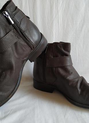 Ботинки кожаные мужские "clarks"collection размер eu-43(28см) ...