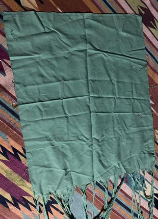 Ткань для ниток нитки для вышивки зелёная