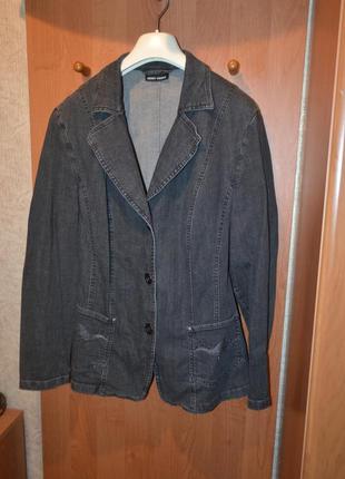 Джинсовый пиджак garry weber (52)