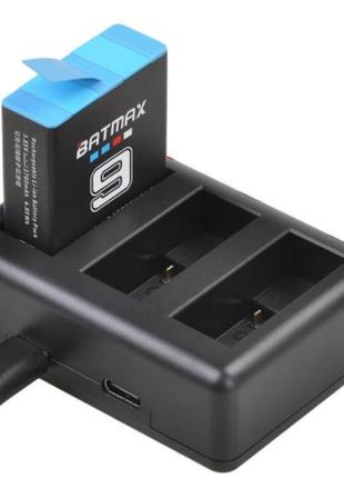 Зарядное устройство Batmax для 3-х аккумуляторов GoPro Hero 9 ...