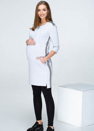Платье-туника для беременных и кормящих