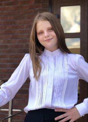Блуза сорочка шкільна для дівчинки