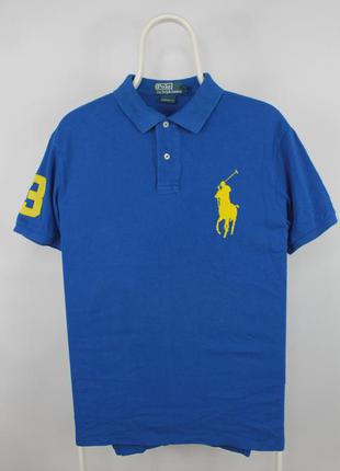 Оригинальная футболка поло polo ralph lauren custom fit polo