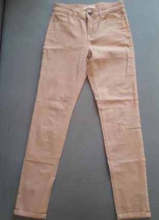 Штаны джинсы бархатная ткань 34 размер/xxs