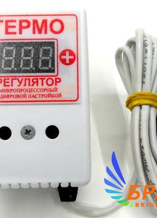 Терморегулятор цифровой ЦТР3-2Ч 15А (3,5 кВат) (от -40 до +125...