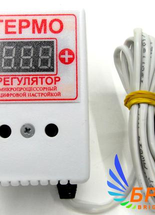 Цифровой терморегулятор ЦТР2-2Ч 10А (нагрев/охлаждение) -40°С ...