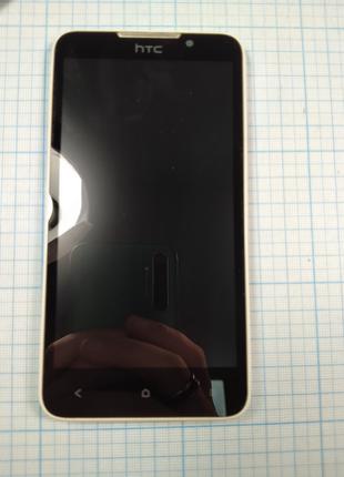 Дисплей (модуль) HTC DESIRE 516 з сенсором та рамкою, чорний, б/в