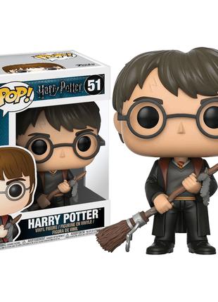 Аниме Фигурка Funko Pop Гарри Поттер с метлой №51 10 см Harry Pot