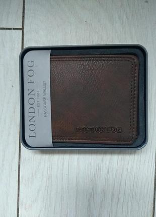 Кошелёк бумажник портмоне кожаный мужской london fog