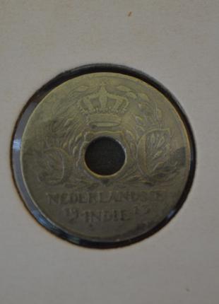Нидерландская Индия , 5 центов 1913г. Холдер