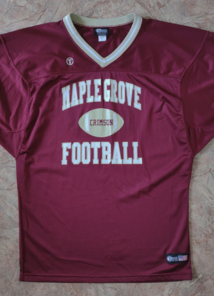 Джерси мужское TAG (Maple Grove Crimson Football) Made in USA