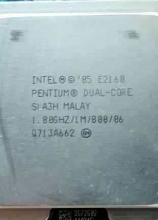 Процессор Intel Pentium E2160, Socket LGA775, 1.8GHZ/1M/800, 64-b