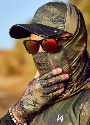 Солнцезащитная upf50+ фейс маска для защиты лица от солнца и в...