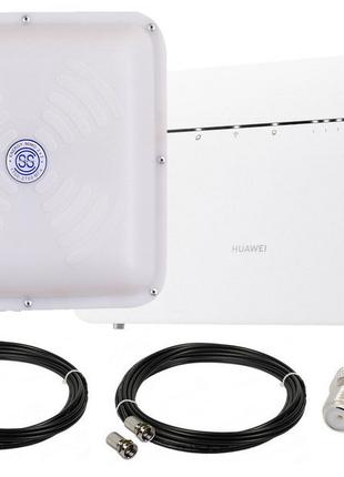 Стационарный 4G+ комплект Wi-Fi роутер Huawei B535-333 + антен...