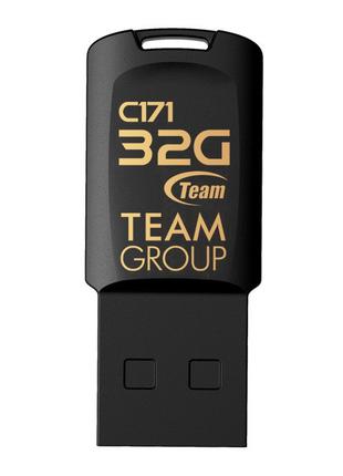 Флеш-накопитель USB 32GB Team C171 Black (TC17132GB01)