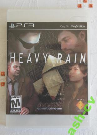 Диск Playstation 3 - Heavy Rain