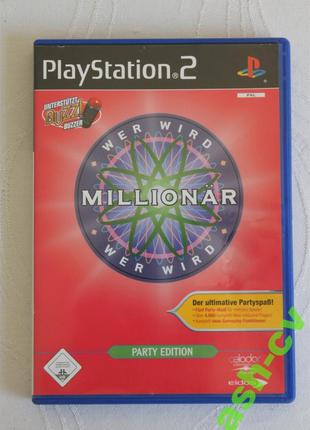 Диск для Playstation 2, гра BUZZ Millionar