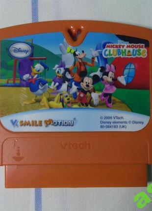 Картридж. Игра Mickey Mouse для приставки vtech