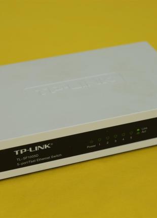 Коммутатор TP-LINK TL-SF1005D (Без блока питания)