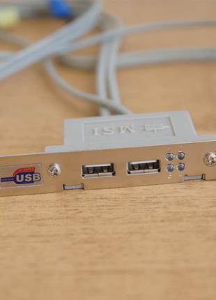 Планка расширения USB, на заднюю панель