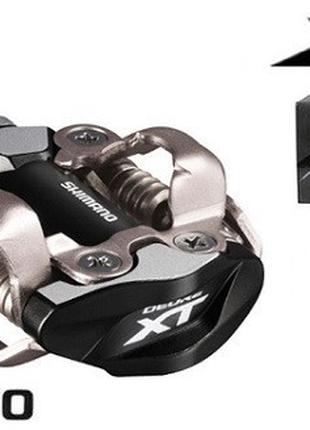 Контактные педали Shimano XT M8000 (Black) 343g.
