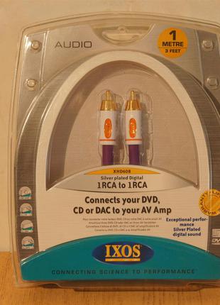 Аудио кабель, межблочный кабель, высокого уровня, RCA, IXOS, X...